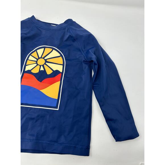 Hanna Andersson Sunset Mountains Rash Guard - Size 4 - Picture 3 of 7